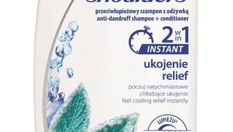 head & shoulders_ instant relief_šampon 2v1_200ml_69,90 Kč