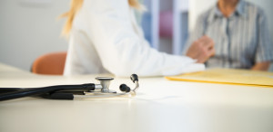 Female Doctor with Patient