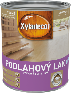 XYLADECOR_Podlahovy lak_Na vodni bazi_0,75L_Cena od 365 Kc