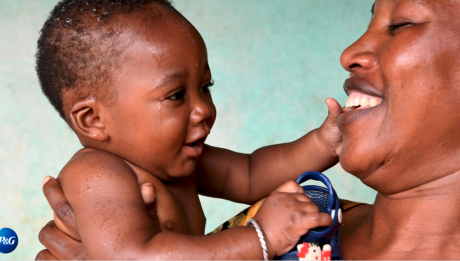 Woman and Baby