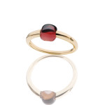 prsten_Pomellato_M'ama non m'ama_ruzove_zlato_granat_cena_www.halada.cz_ - garnet and rose gold cena 35.100,-