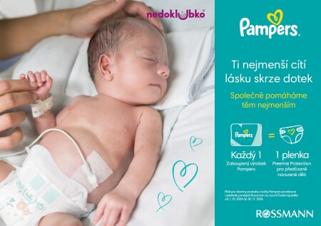 vizuál Pampers Preemies