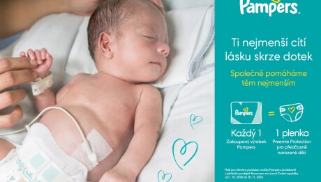 vizuál Pampers Preemies